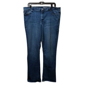 DKNY Jeans Women’s 16X30 Blue Straight Leg Denim Stretch